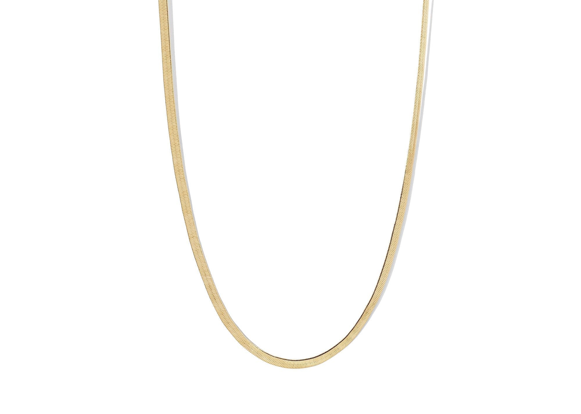 HERRINGBONE DRIP NECKLACE
